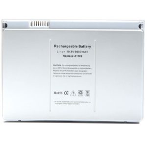 בטריה סוללה להחלפה במחשב מקבוק גודל מסך 17 Apple MacBook Pro 17" A1189 A1212 A1261 Battery